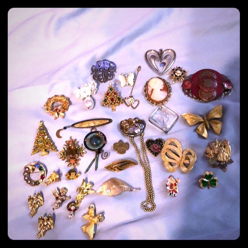 Pins! brooches